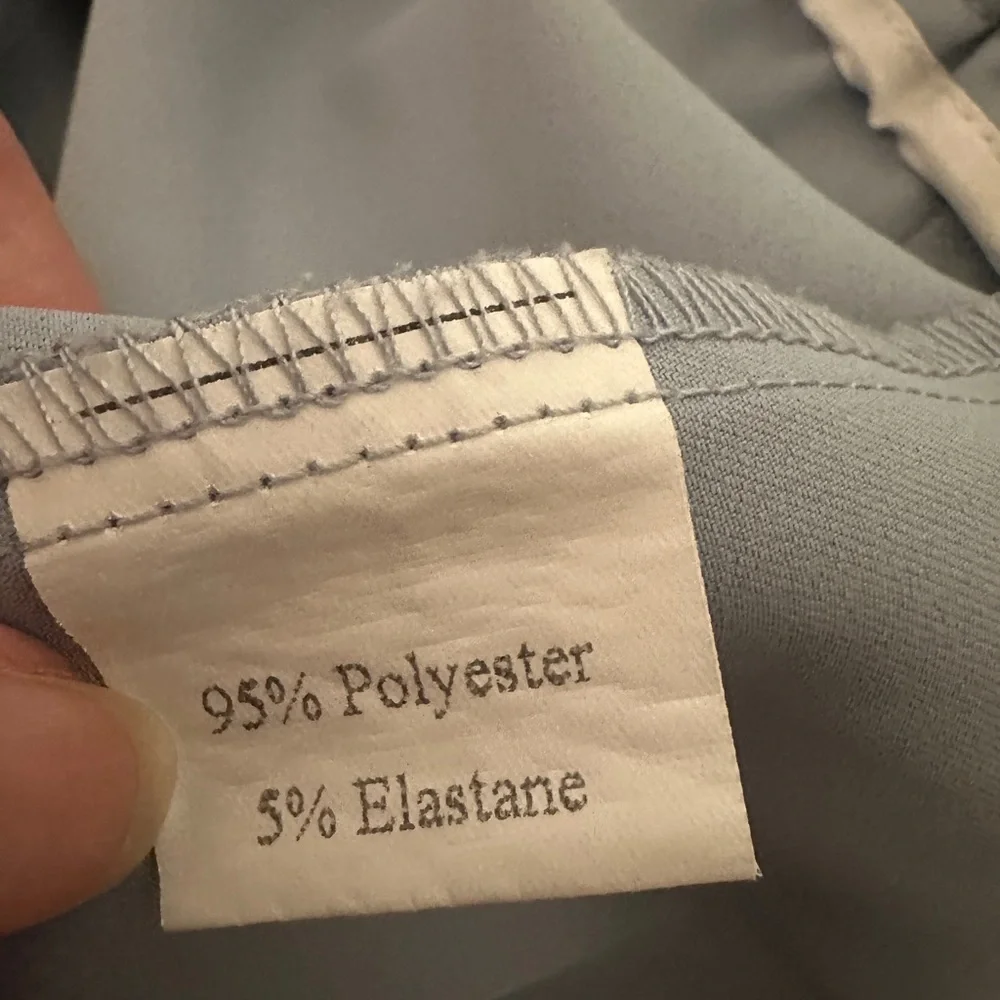 Light Blue Wide-Leg Trousers – Size L - Picture 10 of 14